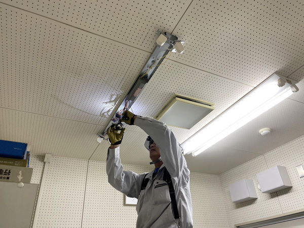岩手・盛岡の電気設備工事 有限会社三電工業/照明工事